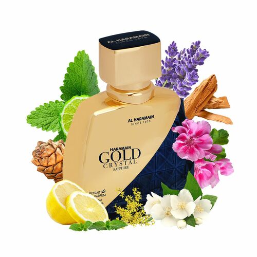 AL HARAMAIN Gold Crystal Sapphire Extrait 100 ml EDP woda perfumowana unisex 2