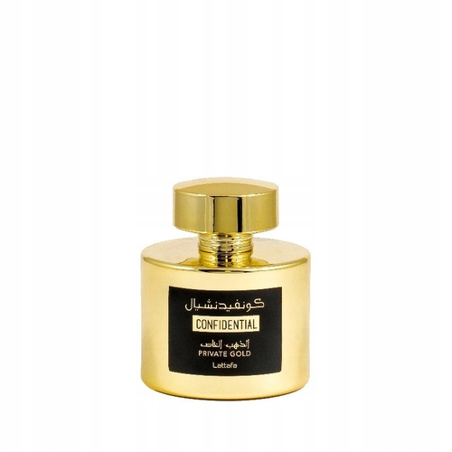LATTAFA Confidential Private Gold 100 ml EDP woda perfumowana damska 8