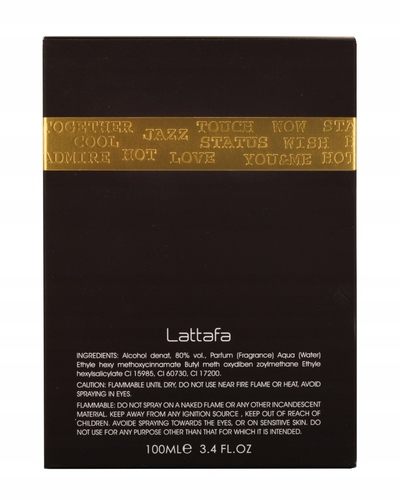 LATTAFA Ramz Gold 100 ml EDP woda perfumowana męska 7
