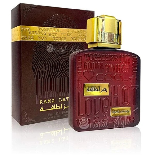 LATTAFA Ramz Gold 100 ml EDP woda perfumowana męska 8