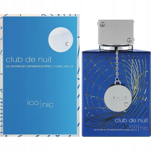 Club de Nuit Blue Iconic 105ml woda perfumowana męska 9