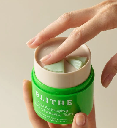 ANTI-POLLUAGING PORE CLEANSING BALM Green Tea 50ML balsam do demakijażu 5
