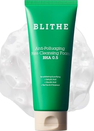 ANTI-POLLUAGING PORE CLEANSING FOAM BHA Tea Tree 150ML oczyszczająca pianka do twarzy 3