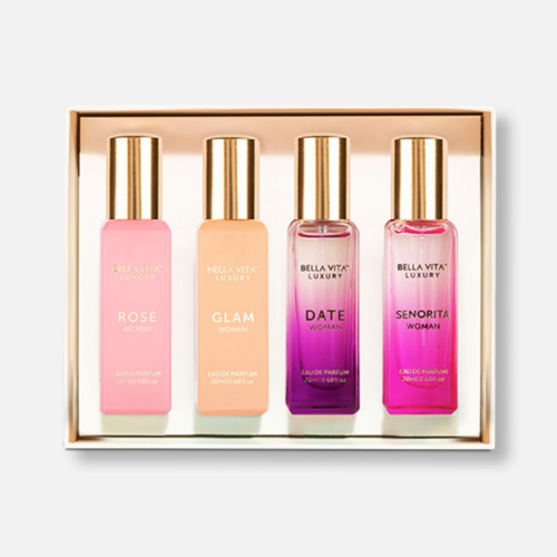 LUXURY ROSE EDP W 20ML+ GLAM EDP W 20ML+ DATE EDP W 20ML+ SENORITA EDP W 20ML Zestaw 6