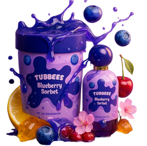 TUBBEES BLUEBERRY SORBET EDP 50ML woda perfumowana unisex 6