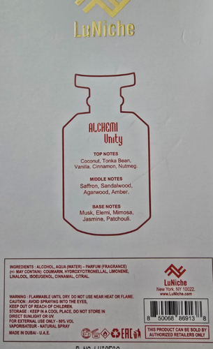 ALCHEMI UNITY EDP U 100ML woda perfumowana unisex 3