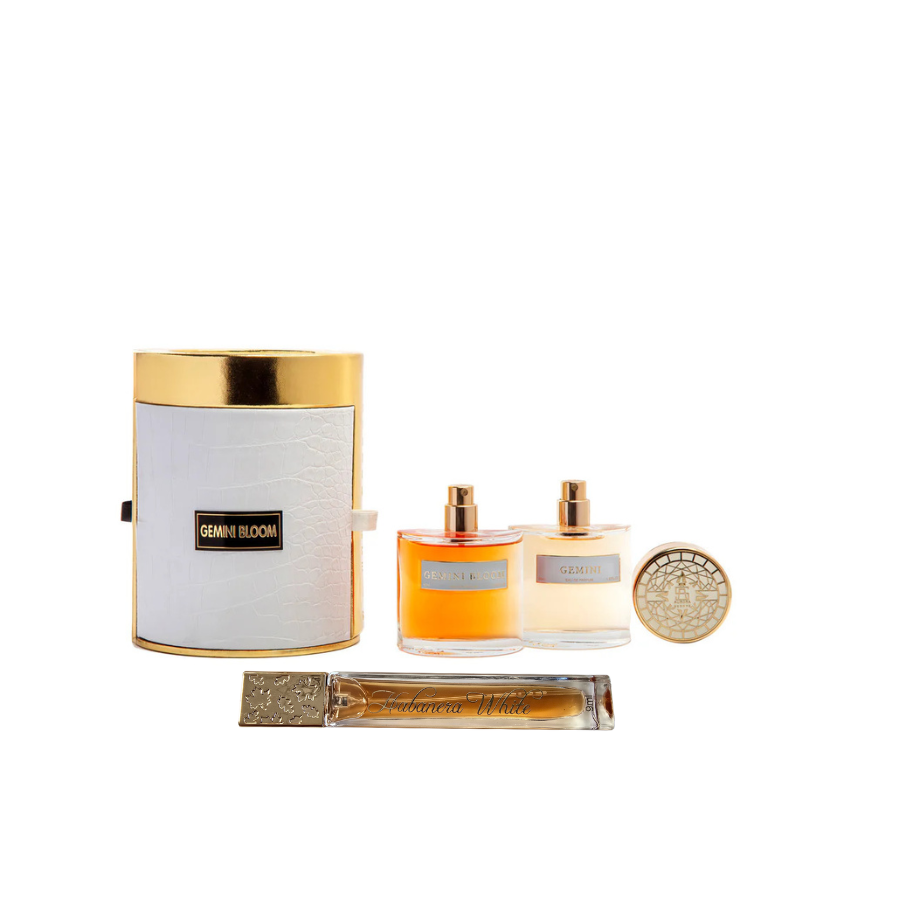 Gemini 50 ml + Gemini Bloom 50 ml EDP woda perfumowana damska + HABANERA WHITE EDP 9ML 1