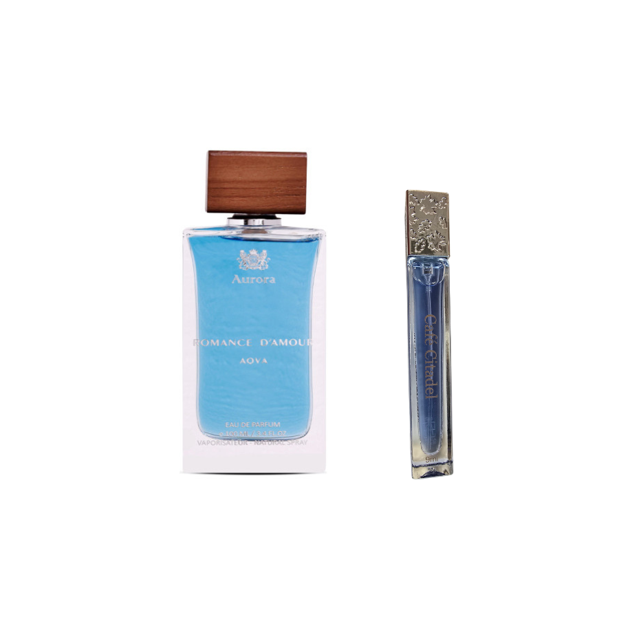 Romance d’Amour Aqva 100 ml EDP woda perfumowana męska + CAFE CITADEL EDP 9ML 1