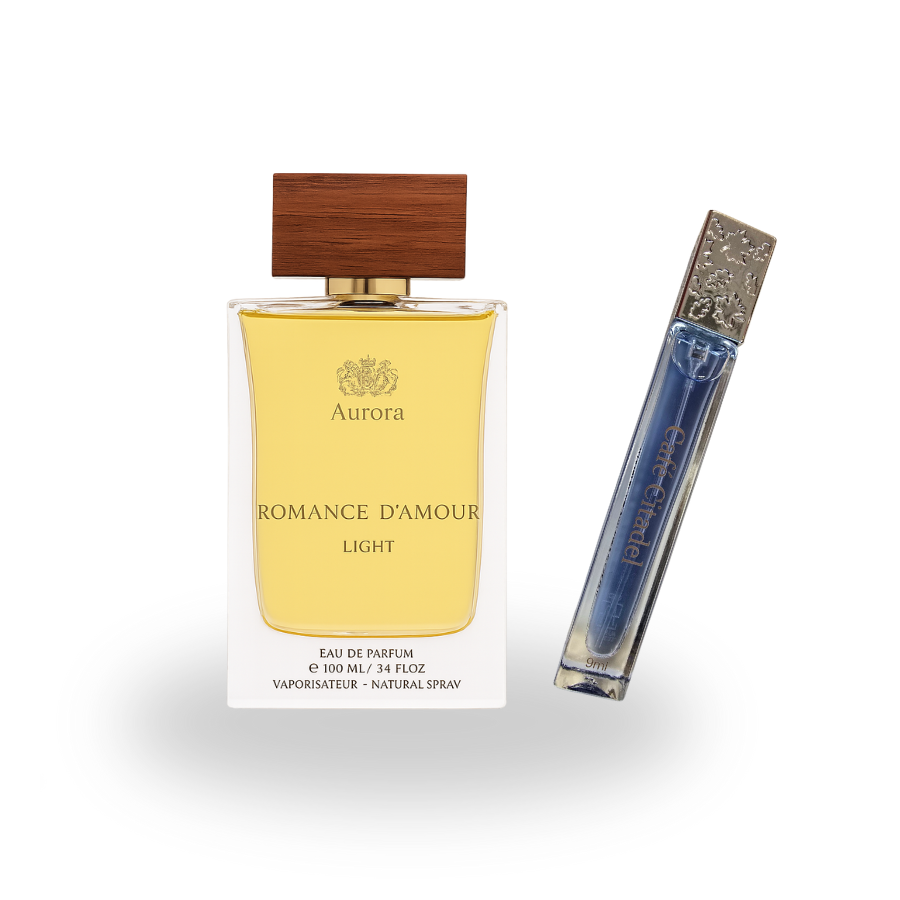Romance d’Amour Light 100 ml EDP woda perfumowana unisex + CAFE CITADEL EDP 9 ml 1