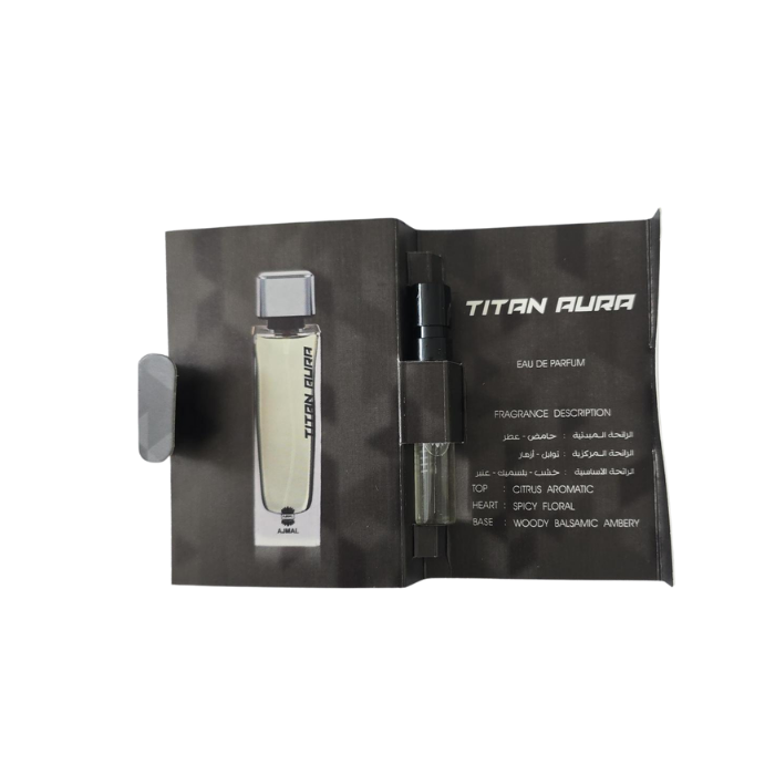 AJMAL TITAN AURA TUBE 1.5ML TESTER 1