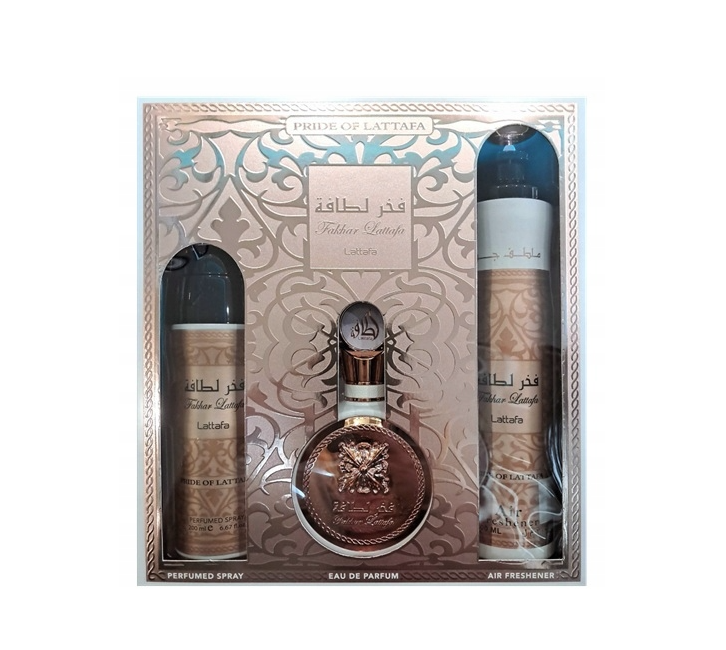 FAKHAR WOMEN GIFTSET EDP 100ML+200ML+300ML zestaw prezentowy dla kobiet 1