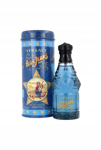 Versace Blue Jeans 75ml EDT woda toaletowa męska TESTER 1