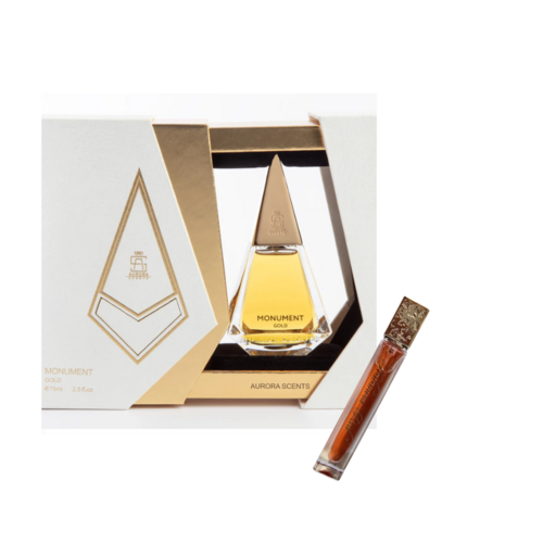 Monument Gold 75 ml EDP woda perfumowana unisex + HABANERA RED EDP 9ML 1
