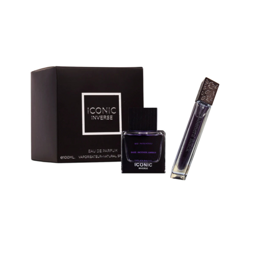 Iconic Inverse 100 ml EDP woda perfumowana męska + HABANERA BLACK EDP 9ML 1