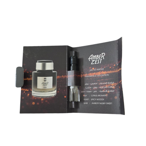 AJMAL AMBER ZEST EDP 1.5ML TESTER 1