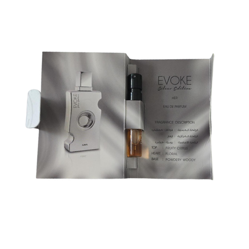 AJMAL EVOKE SILVER HER 1.5ML TESTER 1
