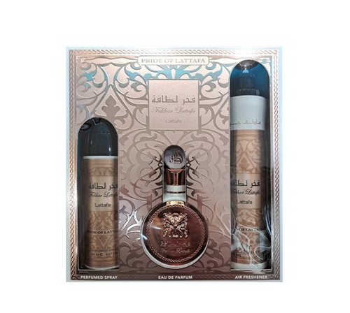 FAKHAR WOMEN GIFTSET EDP 100ML+200ML+300ML zestaw prezentowy dla kobiet 1